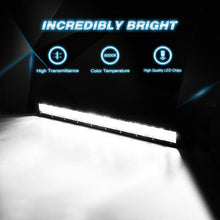 50W Super Slim Flood LED Light Bar, 11 inch, 2 Piece Kit