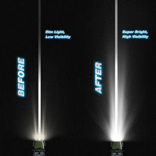 50W Super Slim Flood LED Light Bar, 11 inch, 2 Piece Kit
