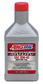 AMSOIL 10W-40 SYNTHETIC ATV/UTV ENGINE OIL