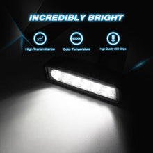Nilight 18W Spot LED Pods 2 Piece Set