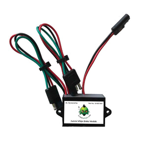 Tribal Whips 3 ft. Aurora 3D Multi-Color whip, Dual Mount