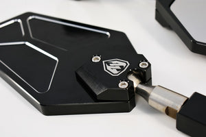 MOTO ARMOR BILLET CONVEX MIRRORS (SET OF 2)