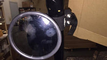 EMP 13" Wide Panoramic Rear view Mirror and (2) Round Side Mirrors for 1-3/4" Round Cages