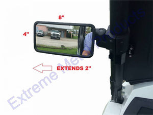 EMP Smack Back Buggy Mirror-Rectangle 8" x 4"