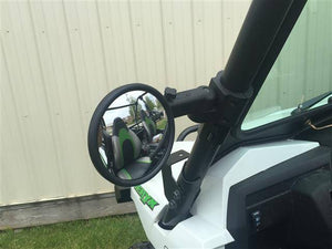 EMP Smack Back Buggy Mirrors-Round 5-1/2" Diameter Convex - One Pair