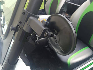 EMP Smack Back Buggy Mirrors-Round 5-1/2" Diameter Convex - One Pair