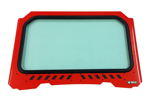 MOTO ARMOR POLARIS RZR FULL GLASS WINDSHIELD WITH VENTS