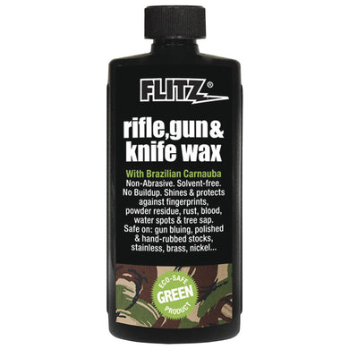 FLITZ RIFLE, GUN & KNIFE WAX - 7.6 OZ. BOTTLE