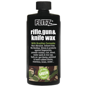 FLITZ RIFLE, GUN & KNIFE WAX - 7.6 OZ. BOTTLE