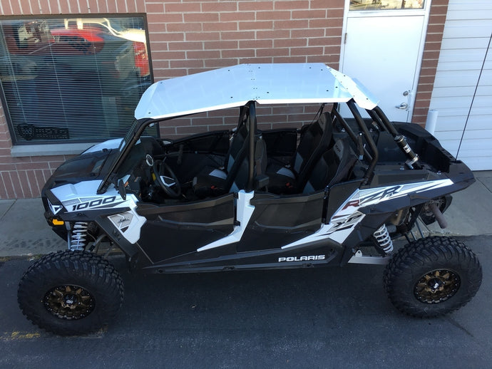 MOTO ARMOR FAST BACK ALUMINUM ROOF RZR 900 4, 1000 4, XPT 4