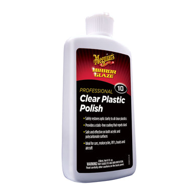 MEGUIAR'S #10 CLEAR PLASTIC POLISH - 8OZ