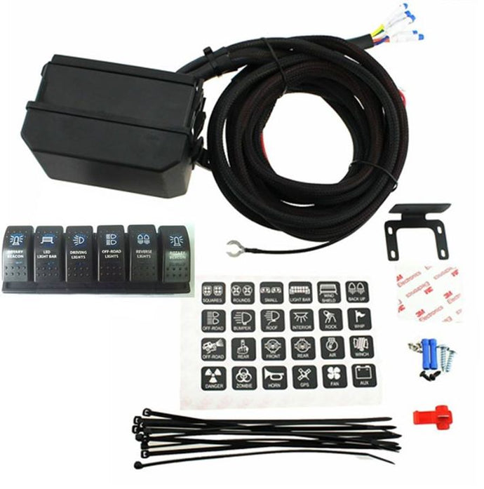 Infinite Offroad Power Control Module - 6 Rocker Switch