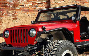 Single Row CREE LED Light Bar - Straight 8" - 50"