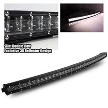 Super Slim Dual Row LED Light Bar - Curved 22" - 54"
