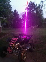 Twisted LED Single Whip Kit in Various Sizes and Colors