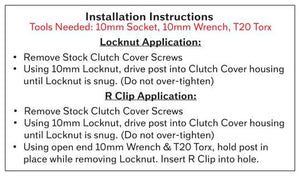 QUICK RELEASE CLUTCH COVER KIT FOR Can-Am Maverick X3